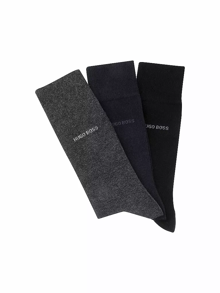 HUGO BOSS | Herren-Socken Geschenkbox 3-er | 