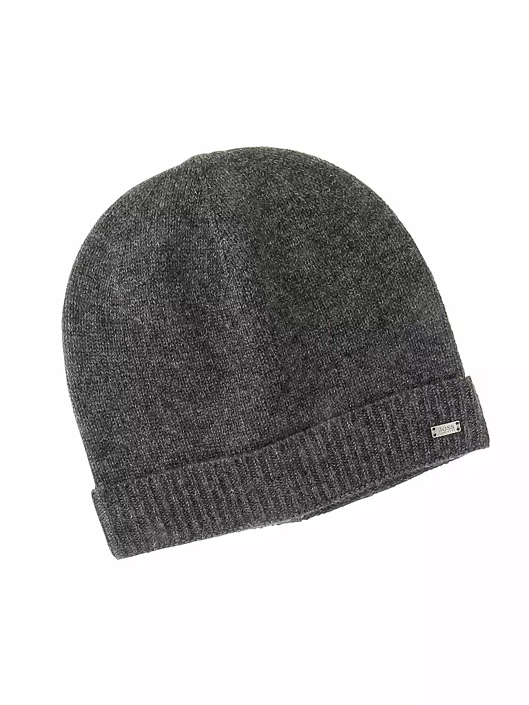 HUGO BOSS | Kaschmir-Mütze "Frolino" | grau