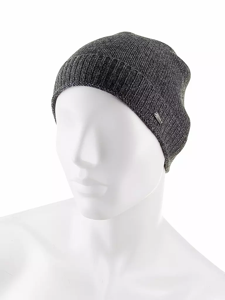 HUGO BOSS | Kaschmir-Mütze "Frolino" | grau