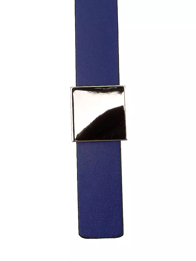 HUGO BOSS | Leder-Wendegürtel | blau