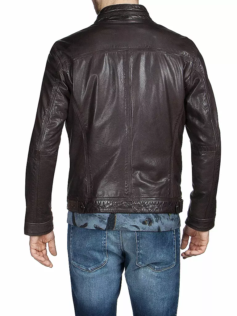 HUGO BOSS | Lederjacke "Lekon" | 