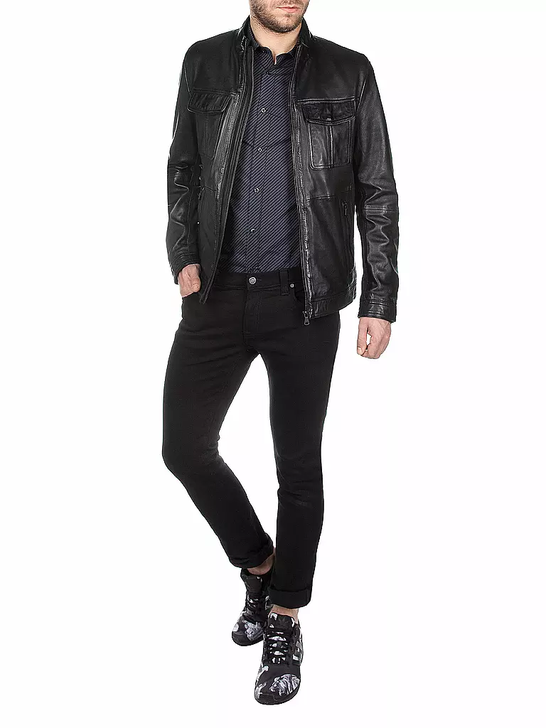 HUGO BOSS | Lederjacke "Malron" | 