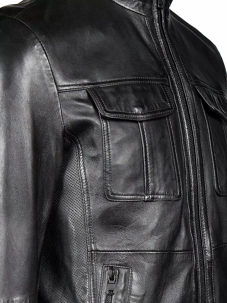 HUGO BOSS | Lederjacke "Malron" | 