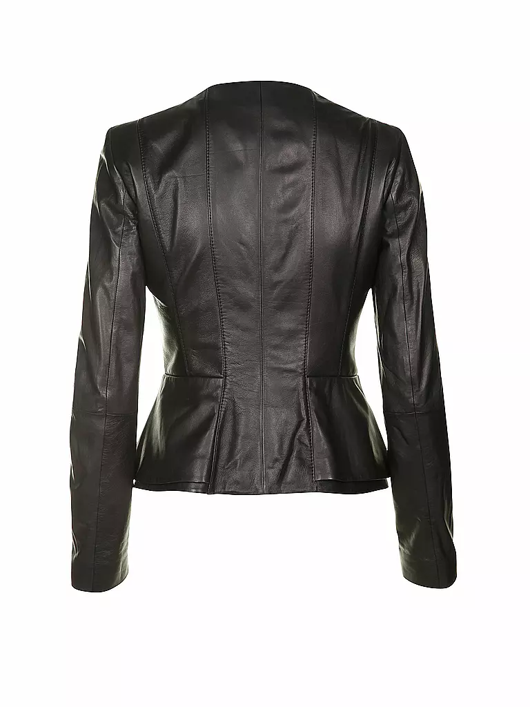 HUGO BOSS | Lederjacke "Sakira" | schwarz