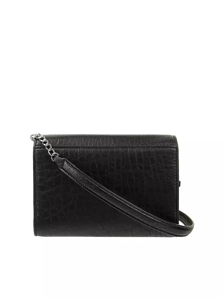 HUGO BOSS | Ledertasche - Schultertasche "Teresa" | schwarz