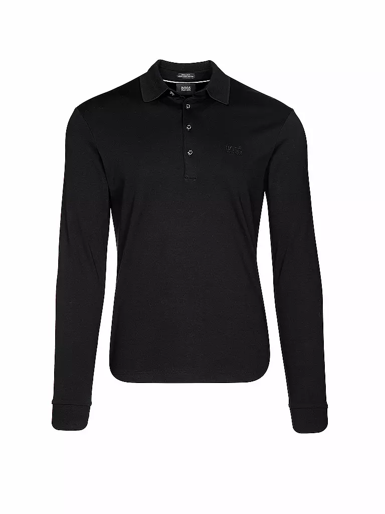 HUGO BOSS | Poloshirt Regular-Fit "Paderna 30" | schwarz