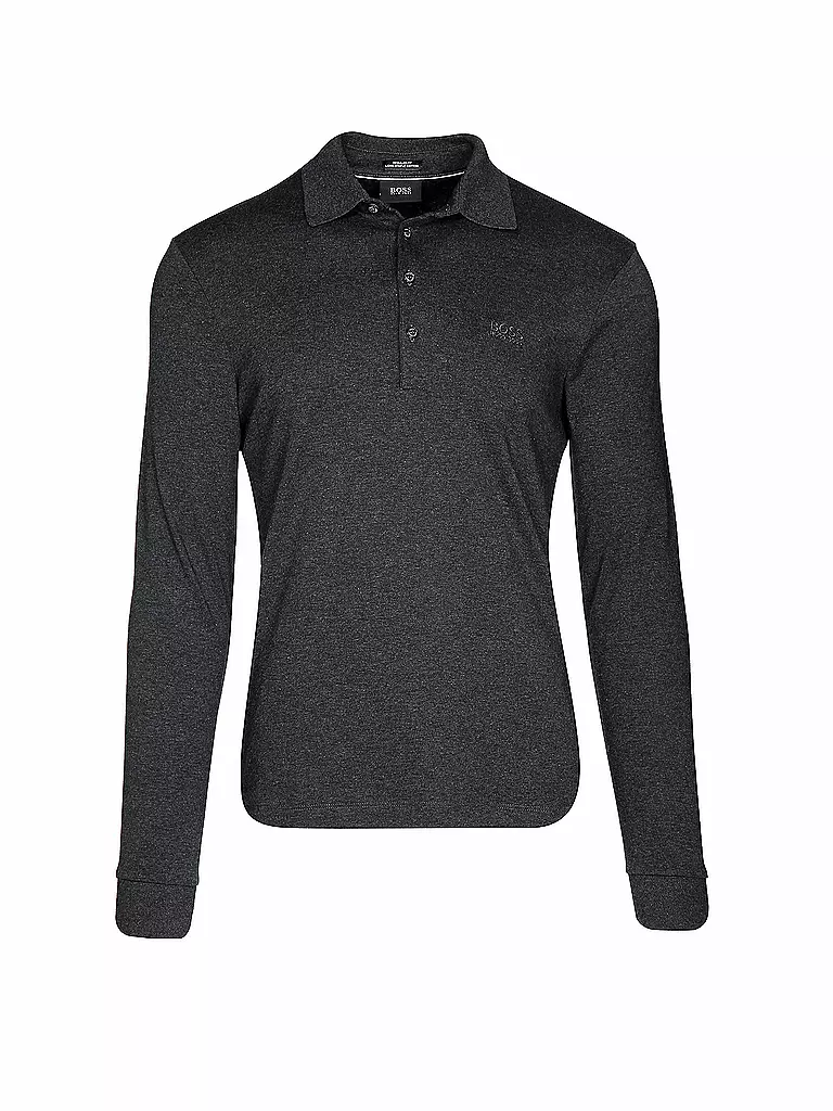 HUGO BOSS | Poloshirt Regular-Fit "Paderna 30" | grau