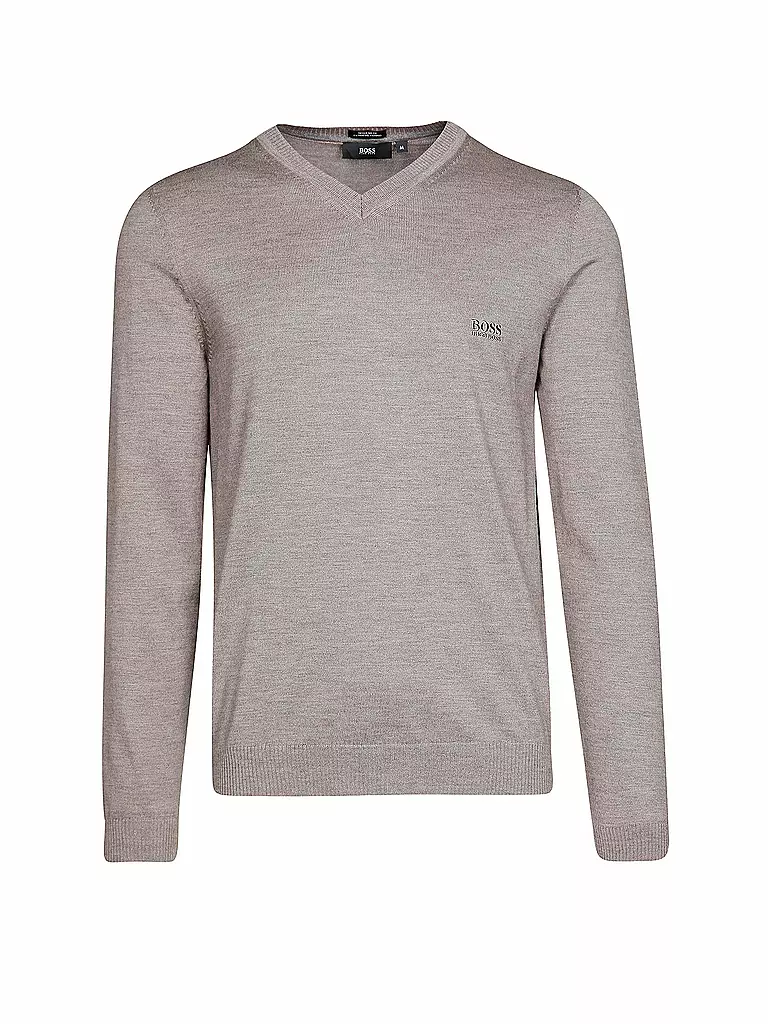 HUGO BOSS | Pullover Regular-Fit "Batisse" | braun