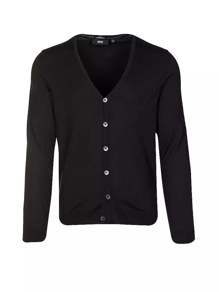 HUGO BOSS | Weste Slim-Fit "Baltimore" | schwarz