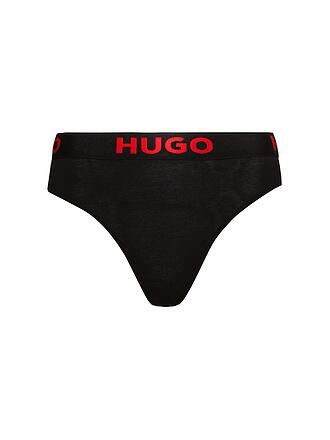 HUGO | String  SPORTY LOGO black