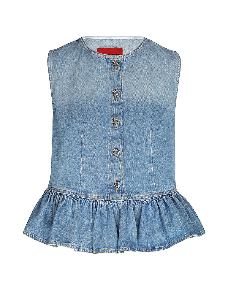 HUGO Top GIMMA blau | S