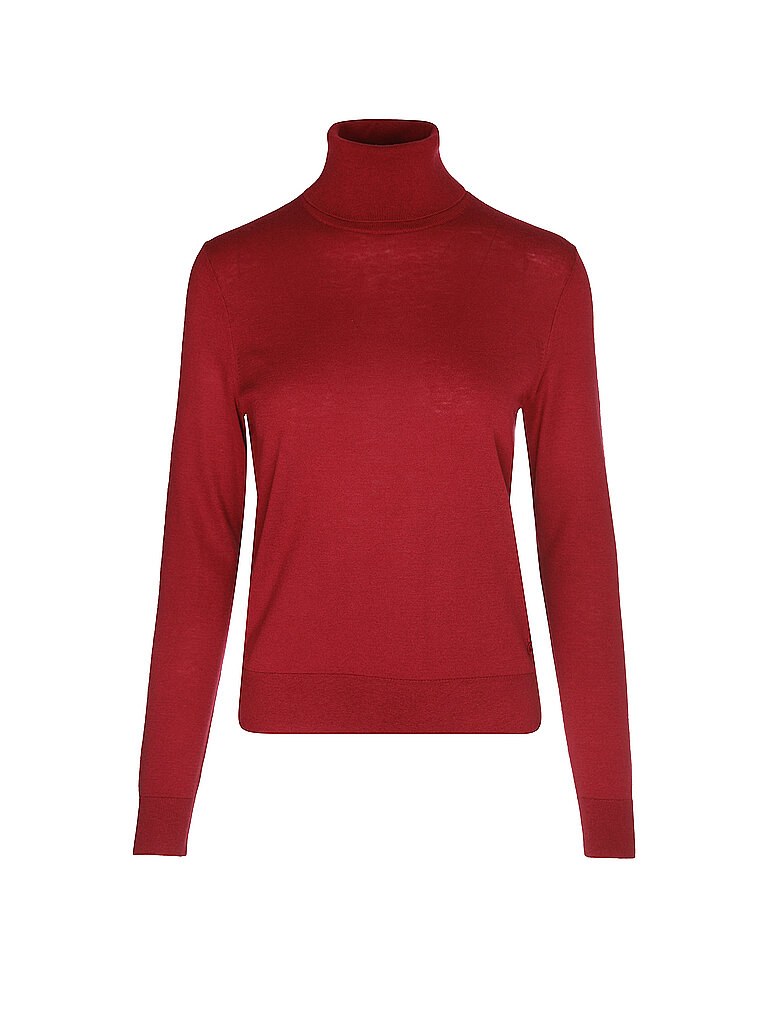 HUGO Rollkragenpullover SEDENNINA rot | S