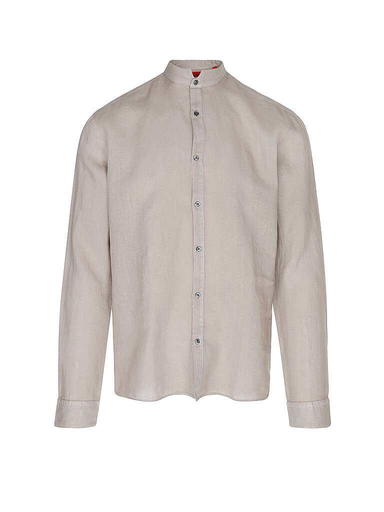 HUGO Hemd ELVORY hellbraun | M