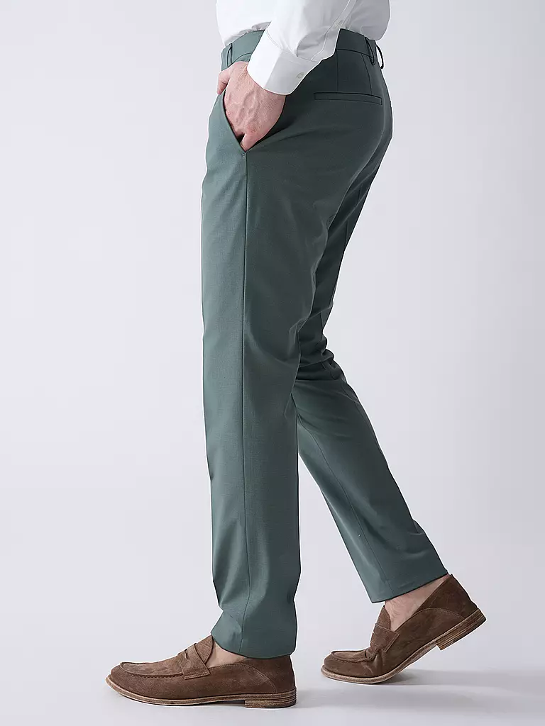HUGO | Anzughose Extra Slim Fit | grün