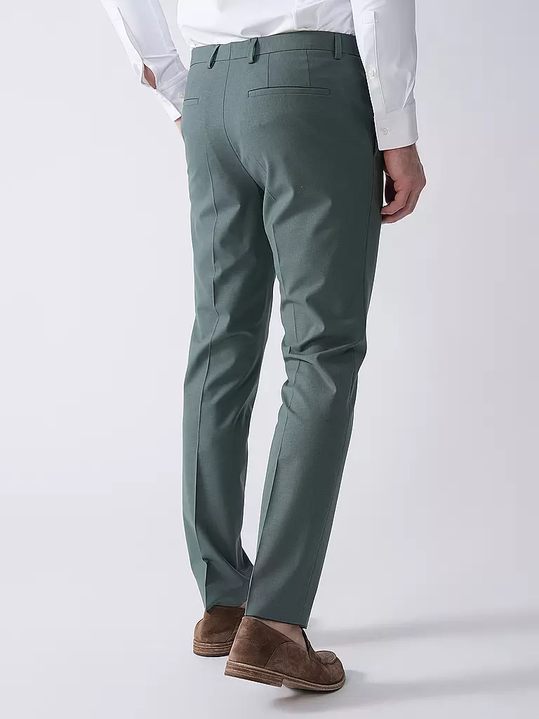 HUGO | Anzughose Extra Slim Fit | grün