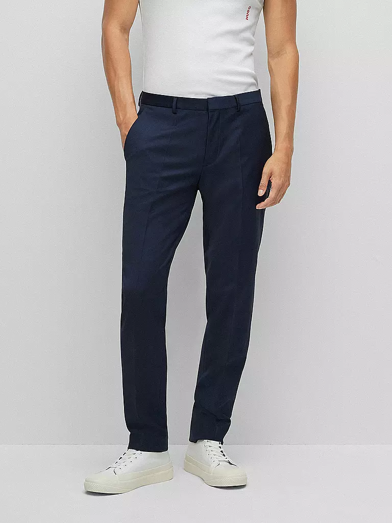 HUGO | Anzughose Extra-Slim-Fit HESTON M204X | blau