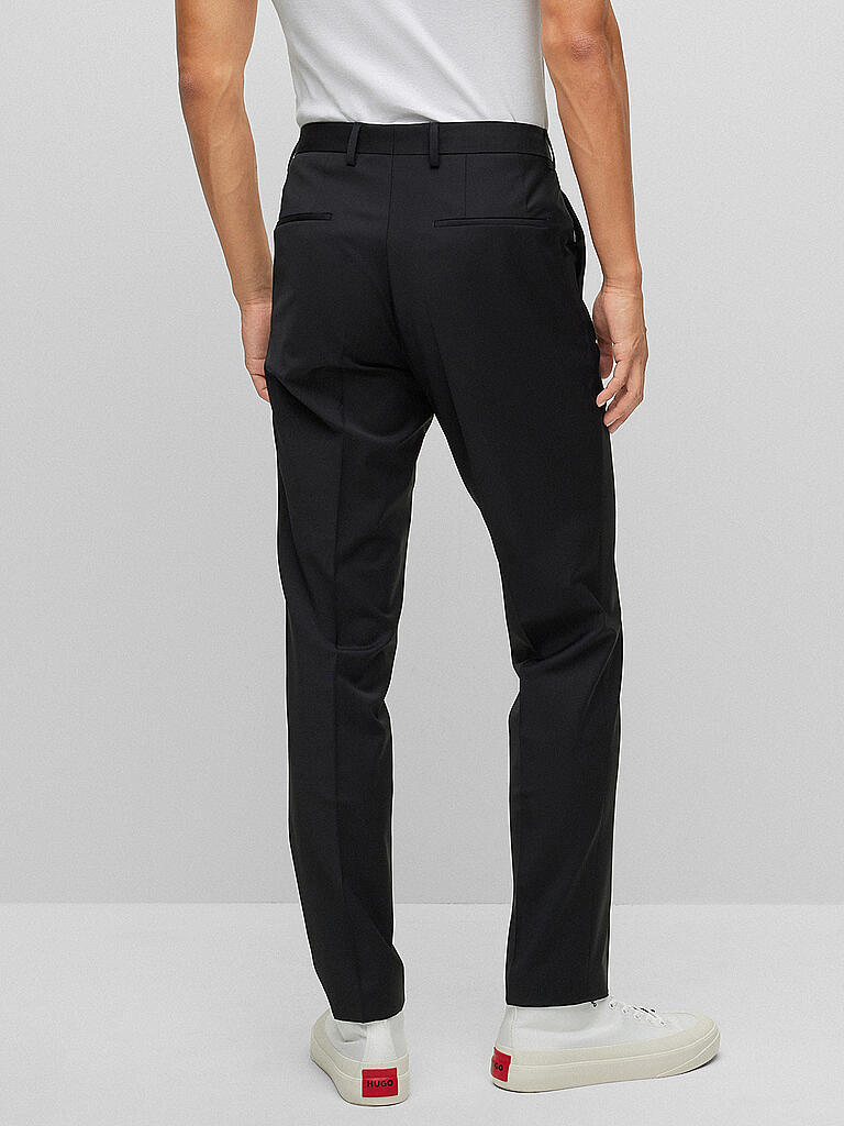 HUGO | Anzughose Slim Fit GENTLIN | schwarz
