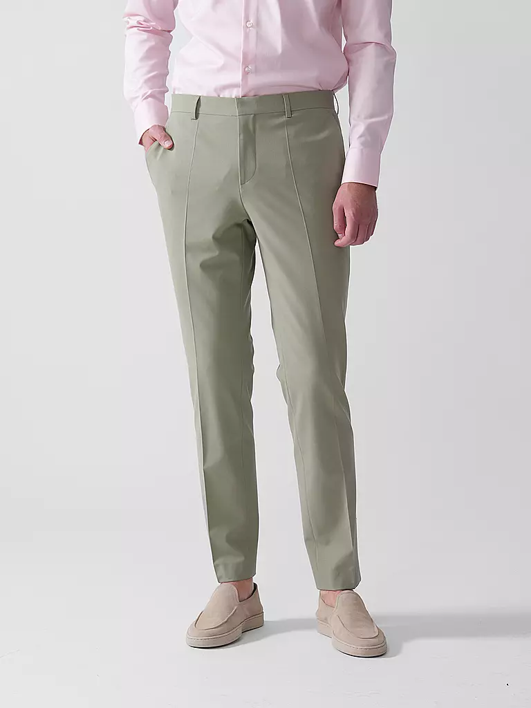 HUGO | Anzughose Slim Fit GETLIN232X | hellgrün