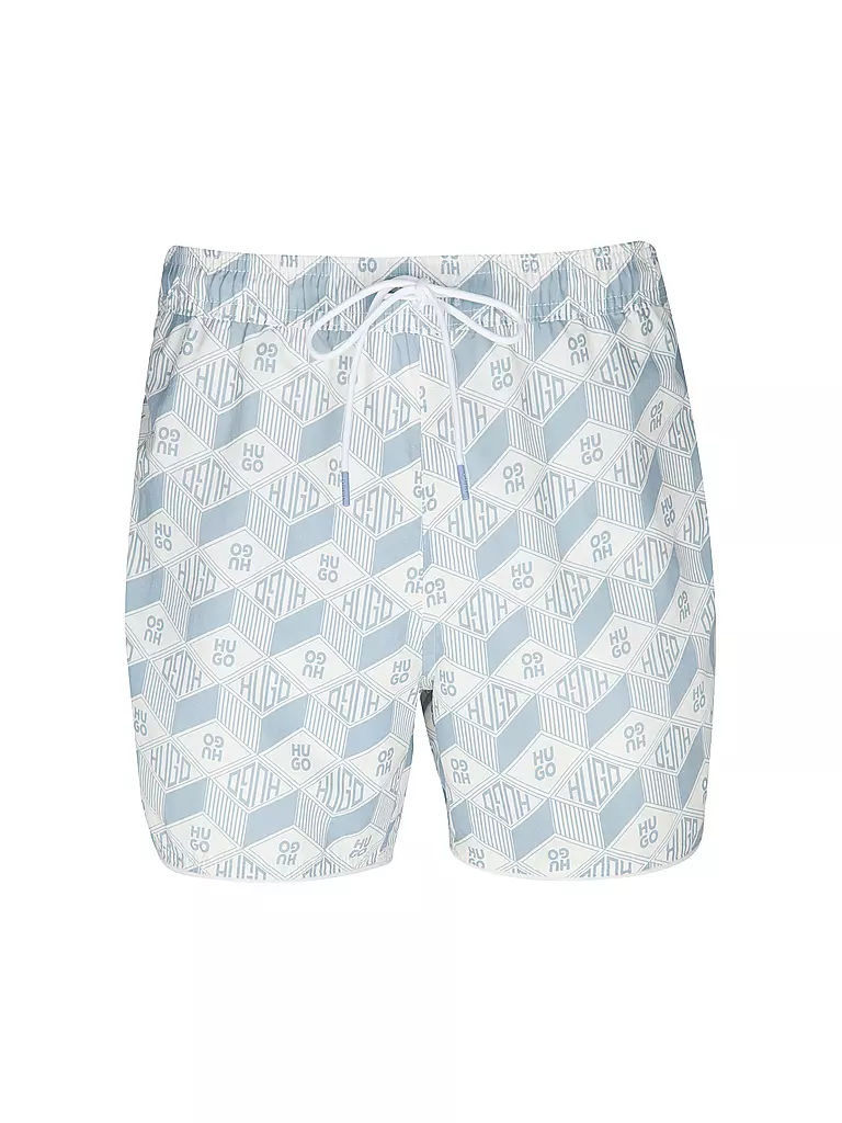 HUGO | Badeshorts RIK  | blau