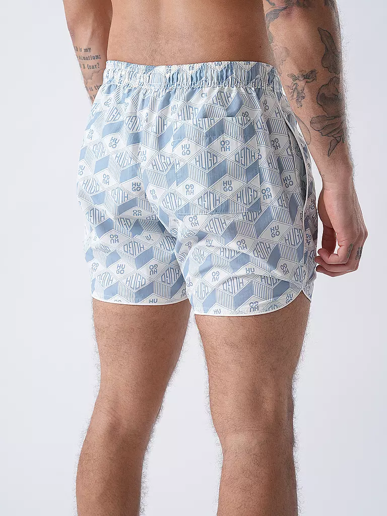 HUGO | Badeshorts RIK | blau