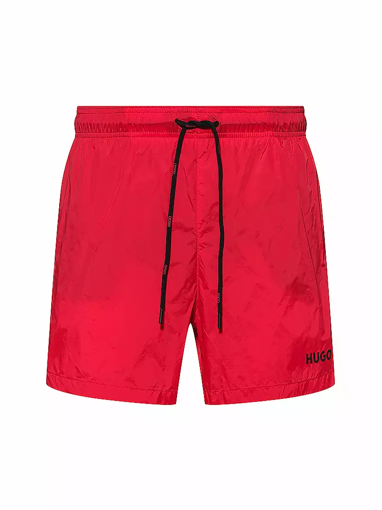 HUGO | Badeshorts | rot