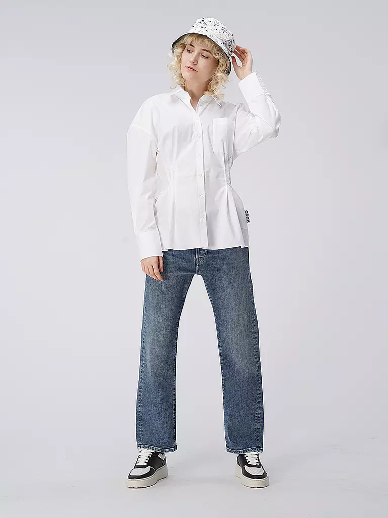 HUGO | Bluse ECEYLA | weiss