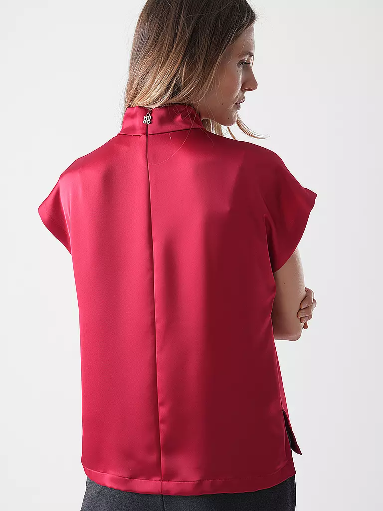 HUGO | Blusenshirt CANELI-1 | rot