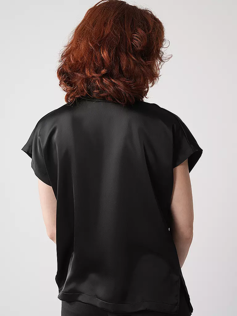 HUGO | Blusenshirt CANELI-1 | schwarz