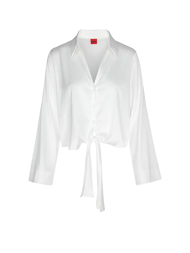 HUGO | Blusenshirt ERRIKA  | weiss