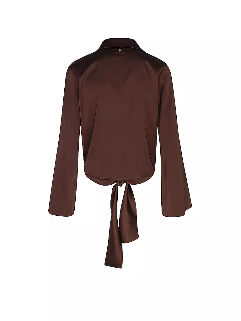 HUGO | Blusenshirt ERRIKA  | braun