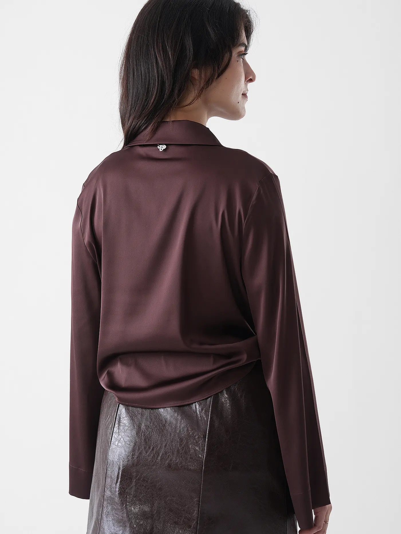 HUGO | Blusenshirt ERRIKA  | braun