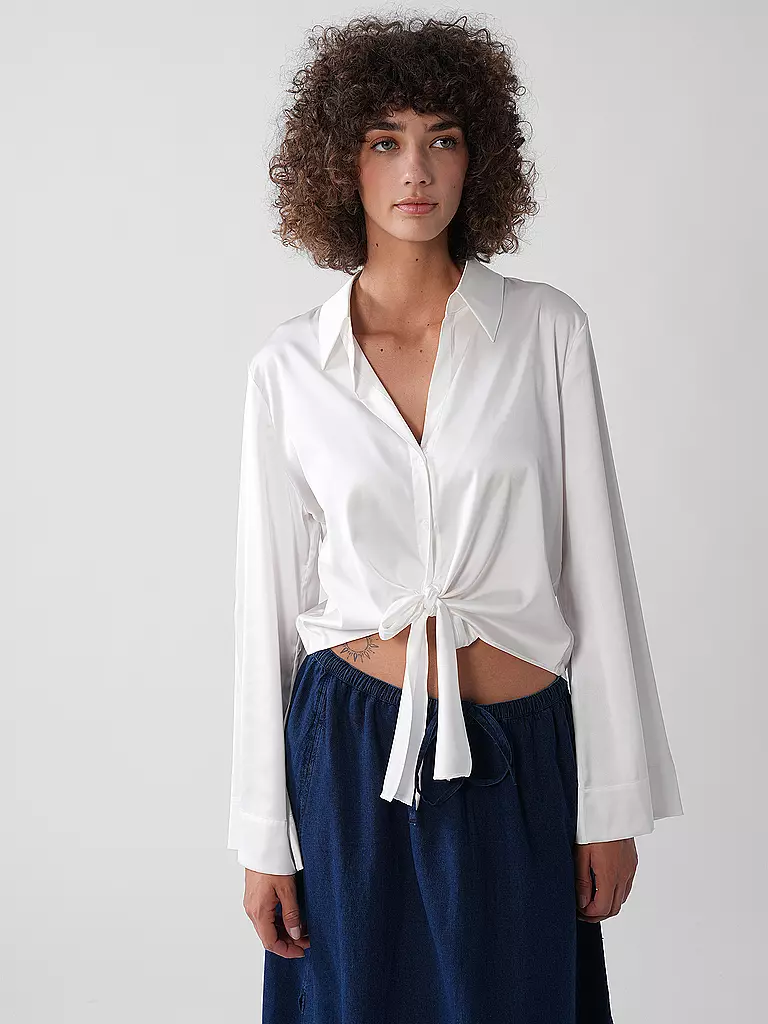 HUGO | Blusenshirt ERRIKA | weiss