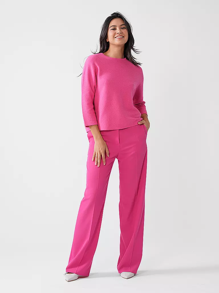 HUGO | Businesshose Relaxed Fit HAMBALI | pink