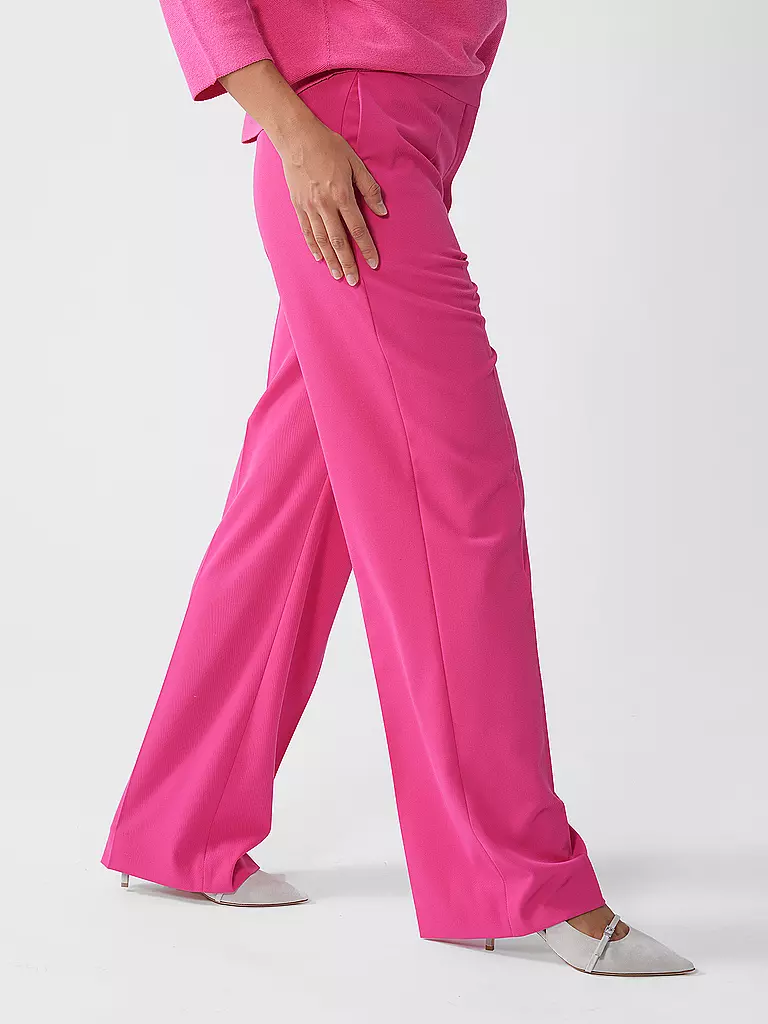 HUGO | Businesshose Relaxed Fit HAMBALI | pink