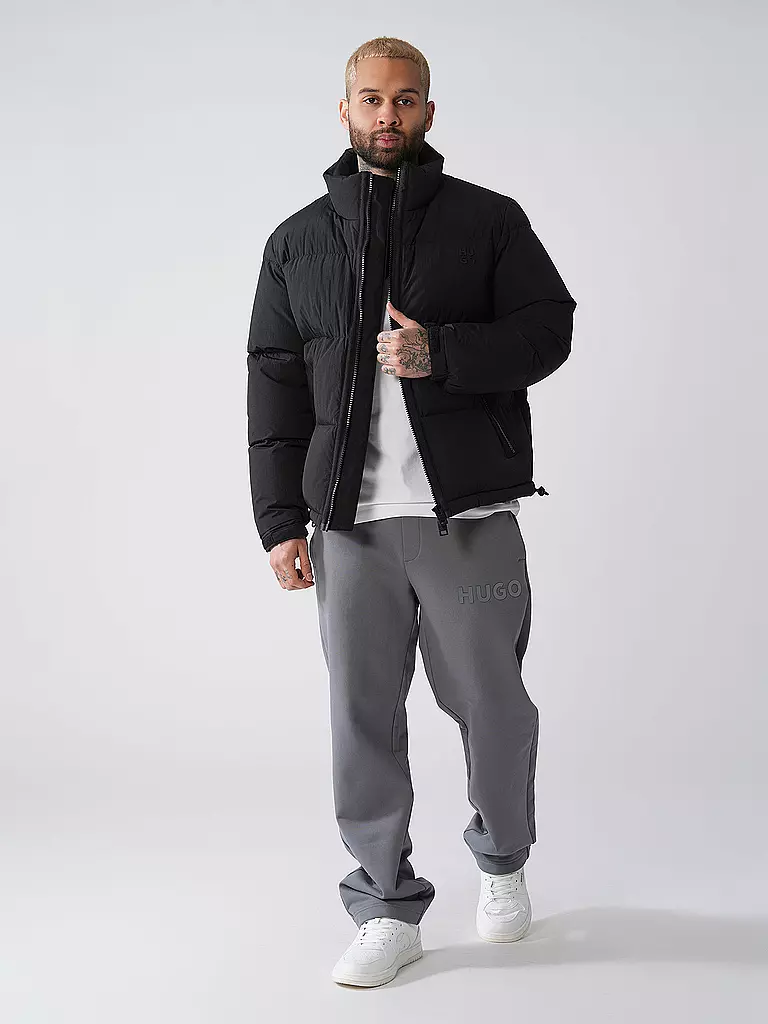 HUGO | Daunensteppjacke BIRON | schwarz