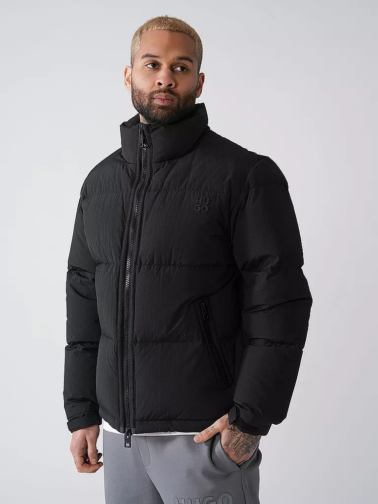 HUGO | Daunensteppjacke BIRON | schwarz
