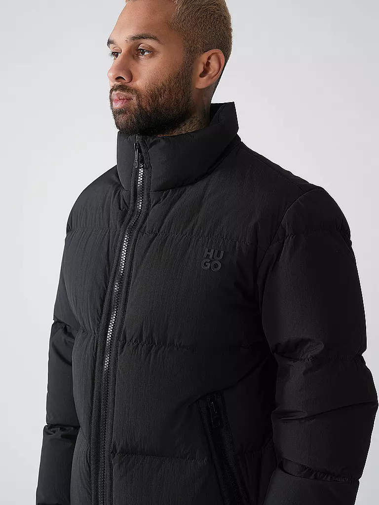 HUGO | Daunensteppjacke BIRON | schwarz