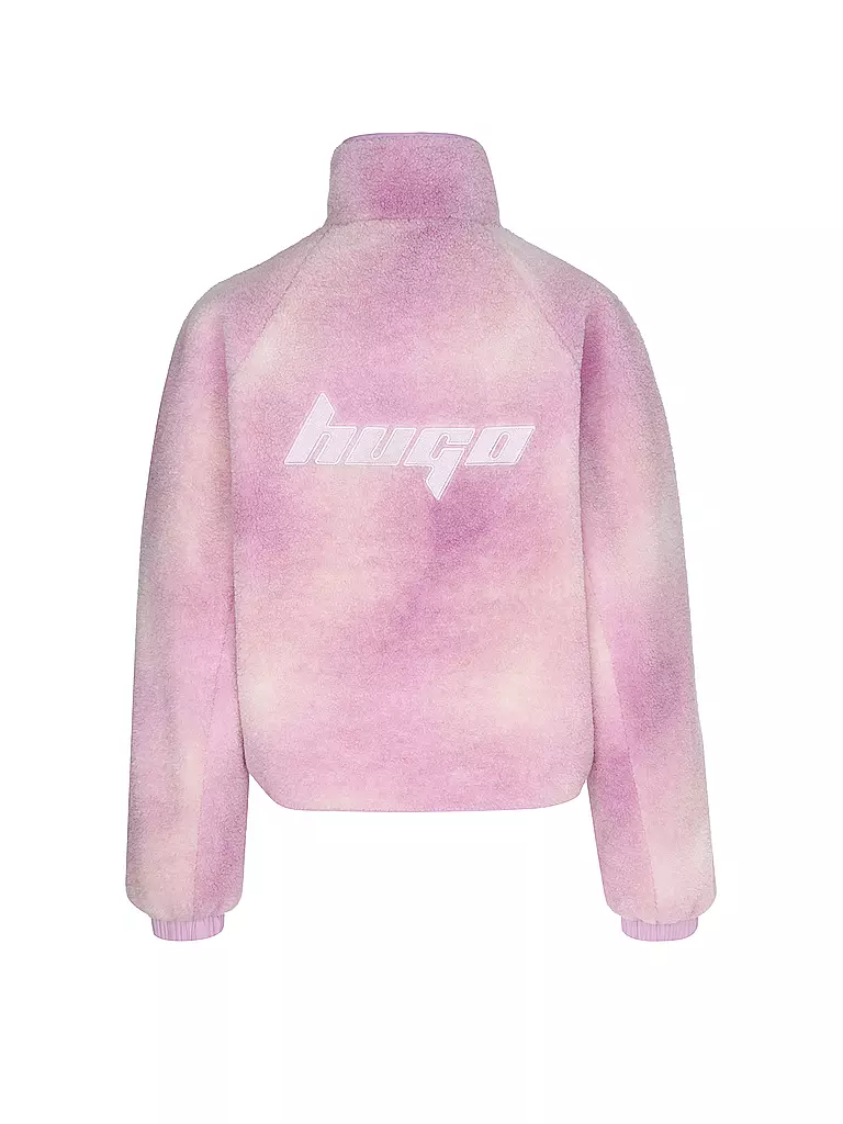 HUGO | Fleecejacke FATANAH | lila