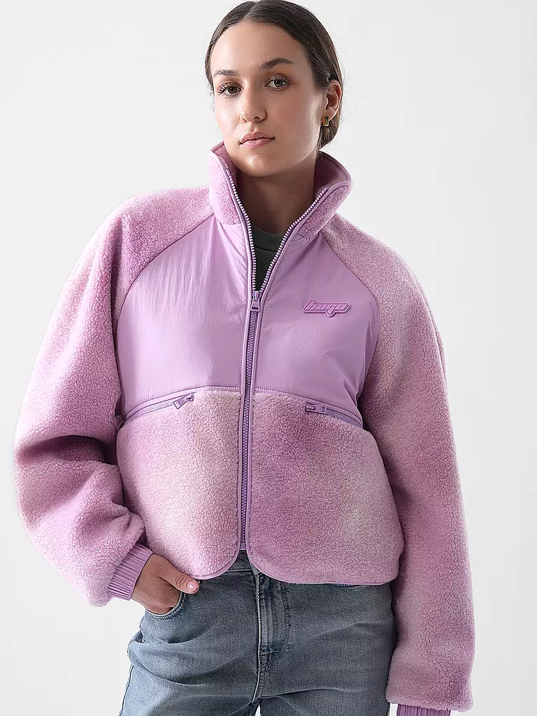 HUGO | Fleecejacke FATANAH | lila