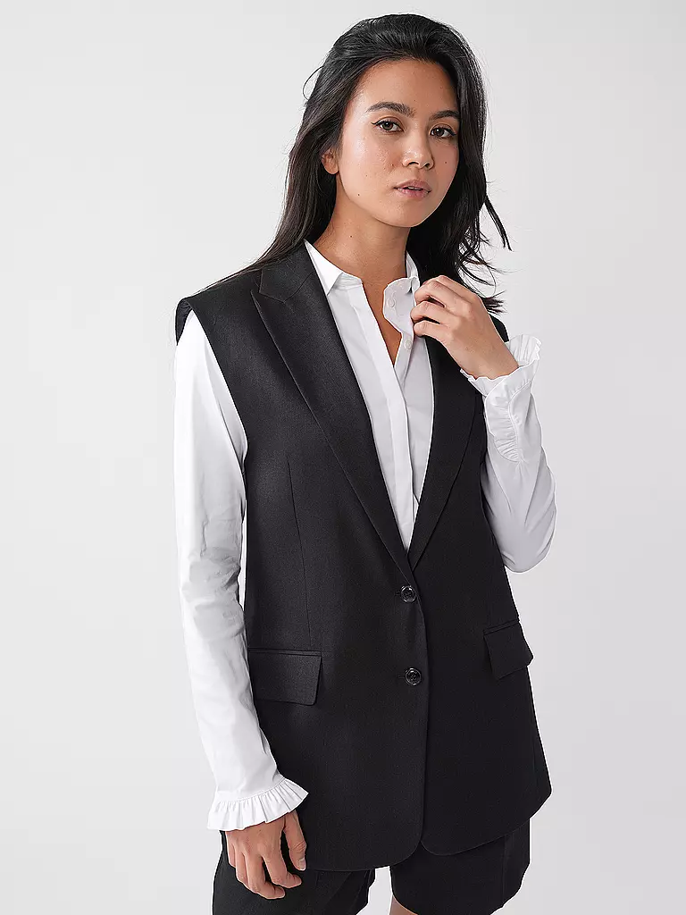 HUGO | Gilet AMISE | schwarz