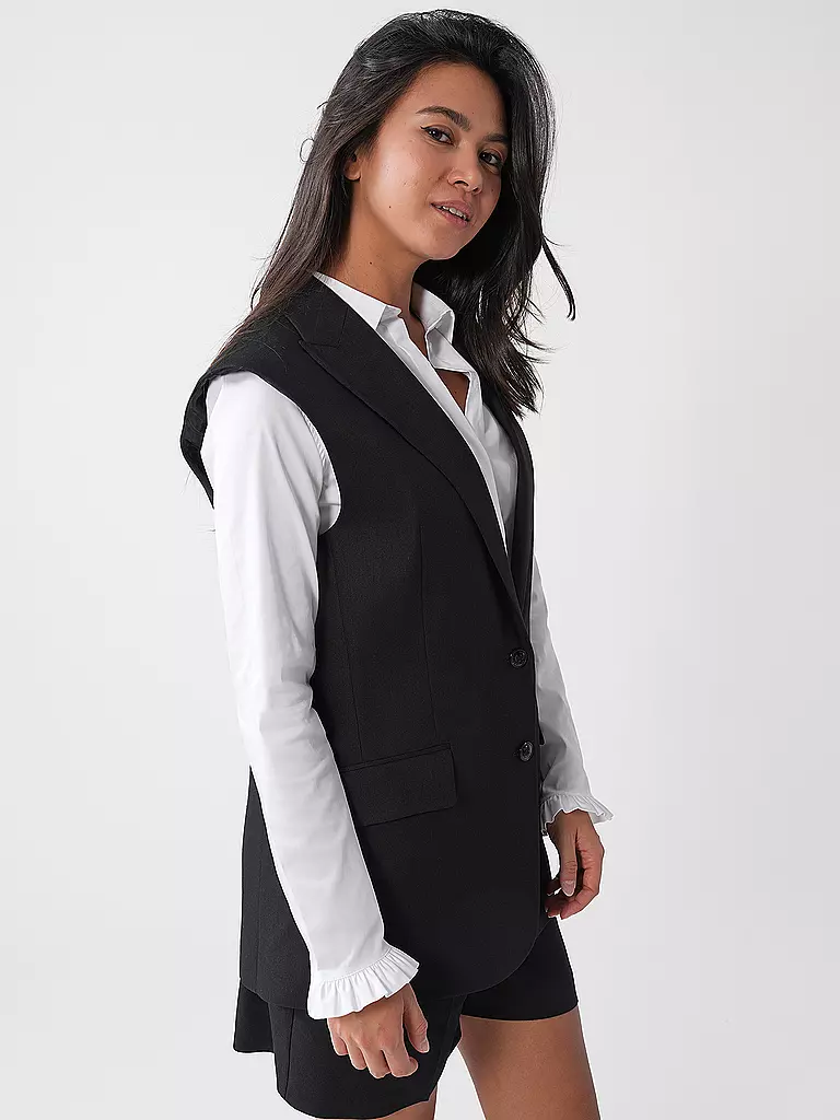 HUGO | Gilet AMISE | schwarz
