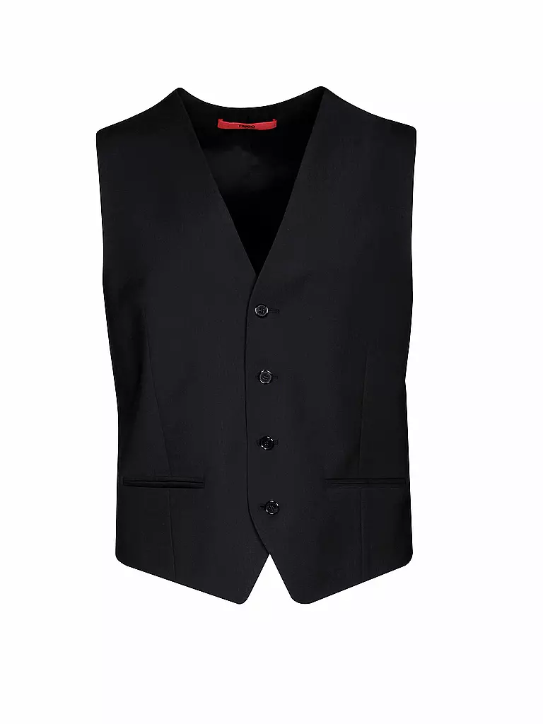 HUGO | Gilet Slim-Fit "Wel" | schwarz