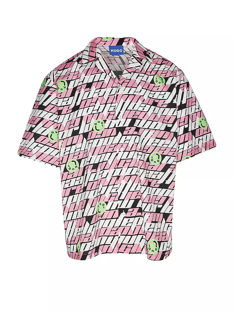 HUGO | Hemd Regular Fit ELIGINO  | rosa