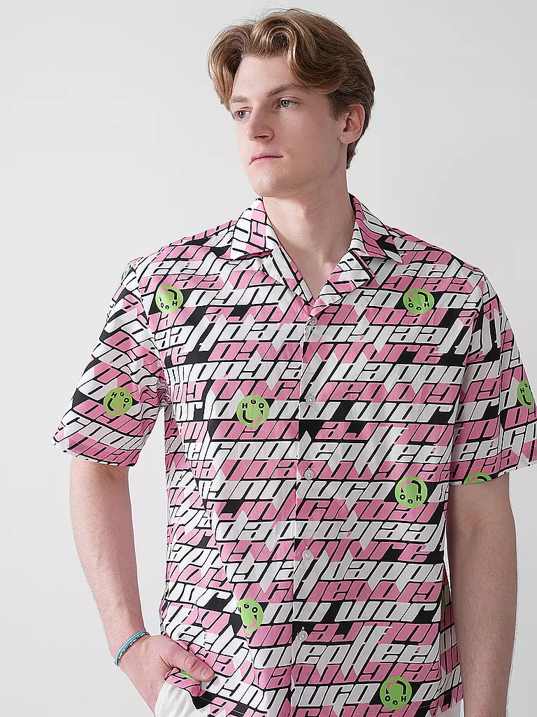 HUGO | Hemd Regular Fit ELIGINO | rosa