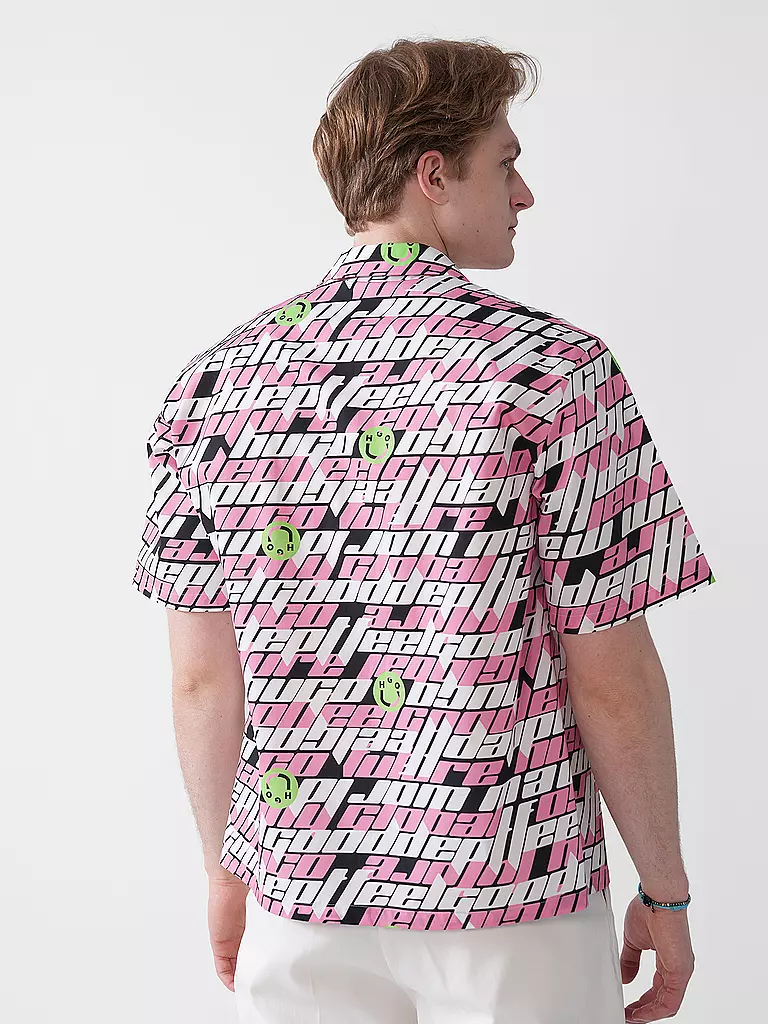 HUGO | Hemd Regular Fit ELIGINO | rosa