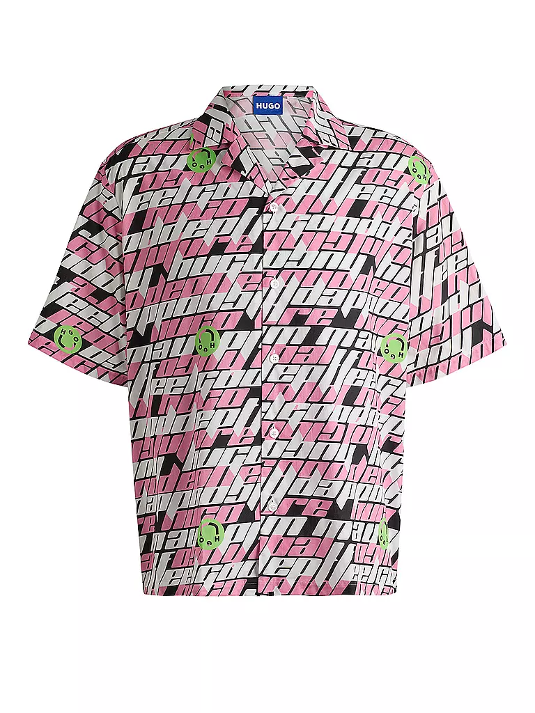 HUGO | Hemd Regular Fit ELIGINO | rosa