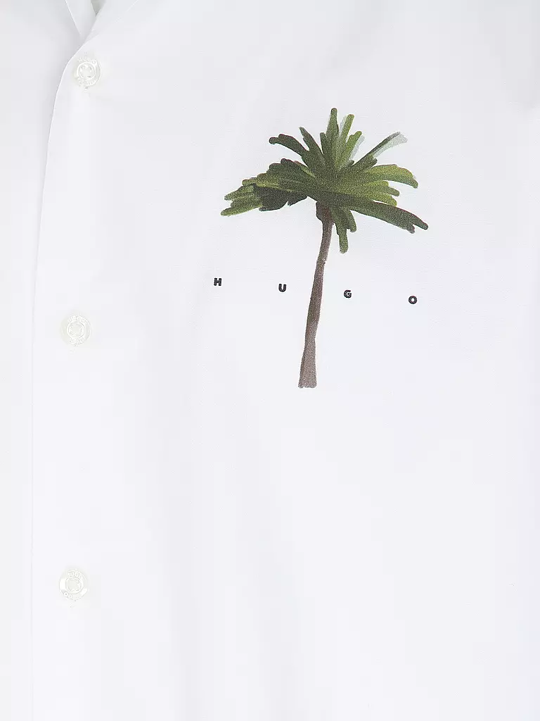 HUGO | Hemd Regular Fit ELLINO | weiss