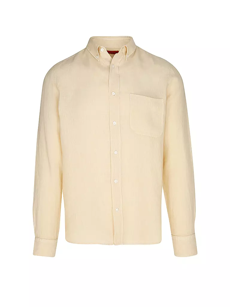 HUGO | Hemd Regular Fit ERMANN | beige