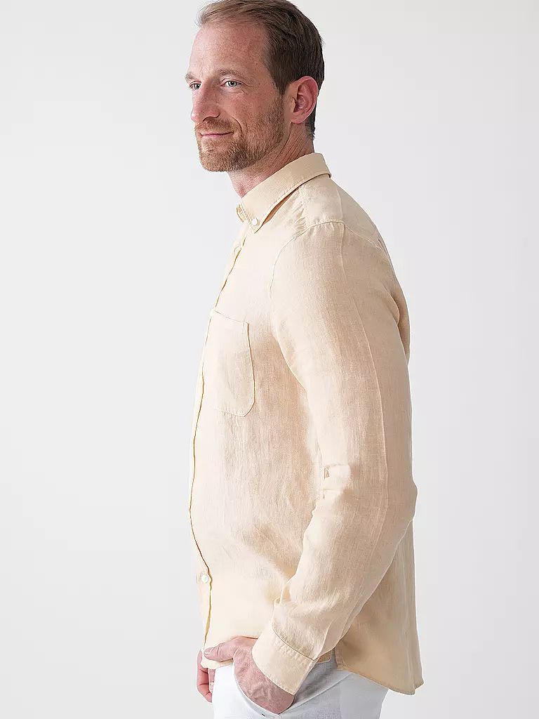 HUGO | Hemd Regular Fit ERMANN | beige