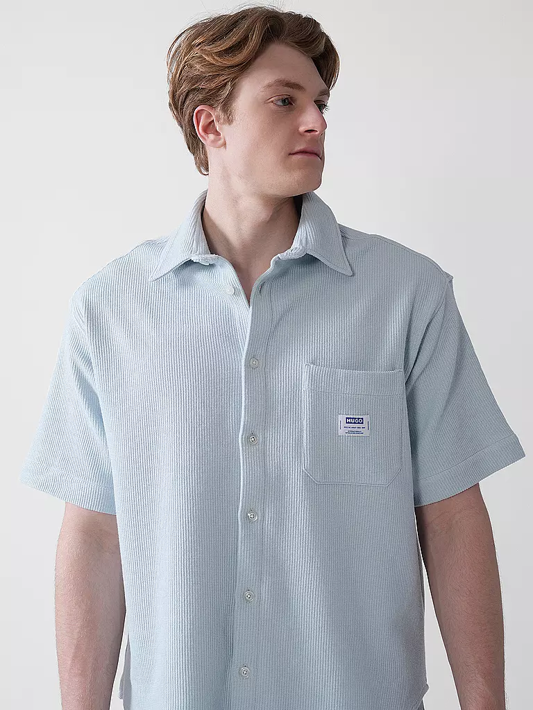 HUGO | Hemd Relaxed Fit EBRONN | hellblau